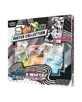 Društvena igra - Pokemon - TCG Scarlet & Violet - Black Bolt & White Flare Poste 