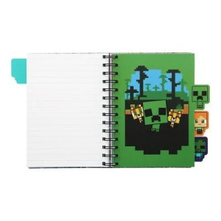Sveska Minecraft - Notebook with Dividers 