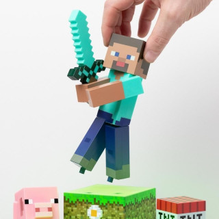 Lampa Paladone Minecraft - Steve Diorama Light 
