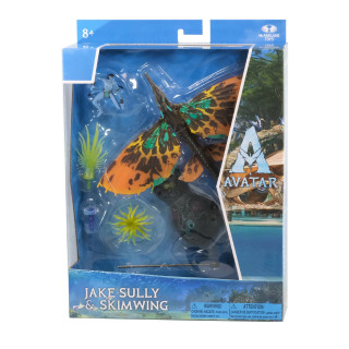 Action Figure Avatar The Way of Water - Jake Sully & Skimwing 