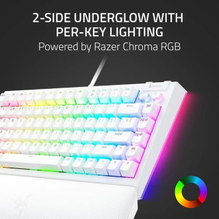 Tastatura Razer BlackWidow V4 75% US - White 