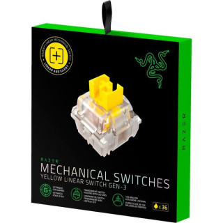 Svičevi za tastaturu Razer - Yellow Linear Switch Gen-3 