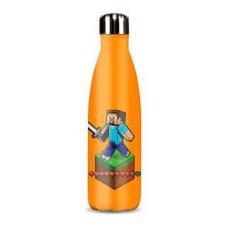 Boca Paladone Minecraft - Metal Water Bottle V2 