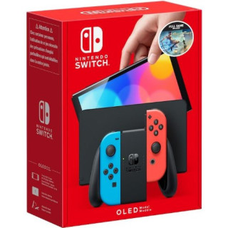 Konzola Nintendo Switch OLED (Neon Blue/Red Joy-Con) + Prince of Persia - The Lo 