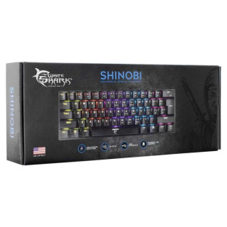 Tastatura White Shark - Shinobi GK-2022 Brown Switch - Black 