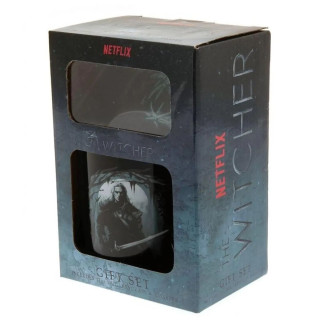 Poklon Set - The Witcher - The Hunter - Mug, Coaster And Keychain - Gift Set 