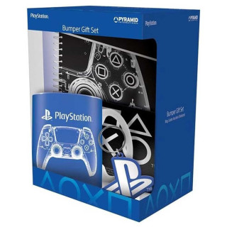Gift Set - Playstation X-Ray  - Šolja, Podmetač, Privezak & Sveska 