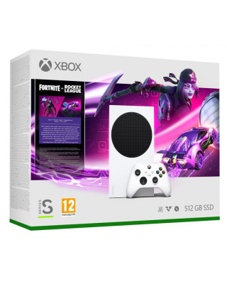 Konzola Xbox Series S 512gb Fortnite & Rocket League Holiday Bundle 