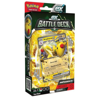 Board Game - Pokemon - TCG - ex Battle Deck - Lucario & Ampharos 