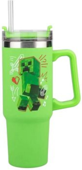 Termos šolja Paladone Minecraft - Green Travel Mug 