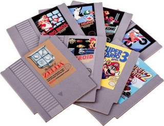 Podmetač Za čaše Paladone - Nes Cartridge Coasters 