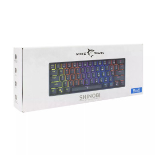 Tastatura White Shark - Shinobi GK-2022 - Black Red Switch 