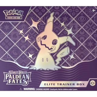 Board Game - Pokemon - Scarlet & Violet - Paldean Fates - Elite Trainer Box 