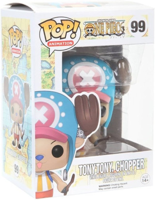 Bobble Figure Anime - One Piece Pop! - Tonytony, Chopper 
