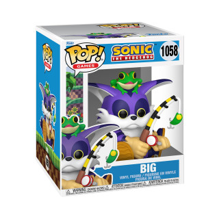 Bobble Figure Games - Sonic the Hedgehog POP! - Big With Froggy 
