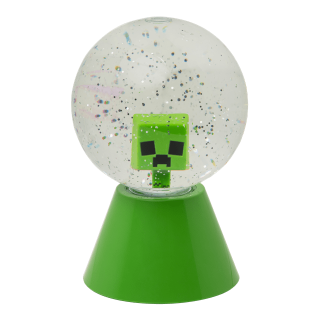 Lampa Snow Globe Paladone - Minecraft LED Glitter Ball 