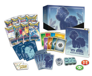 Board Game - Pokemon - TCG Sword & Shield - Silver Tempest - Elite Trainer Box 