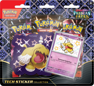Board Game - Pokemon - Scarlet & Violet - Paldean Fates - Tech Sticker Collectio 