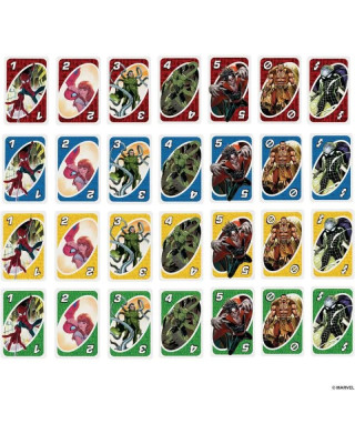 Board Game Mattel UNO - The Amazing Spiderman - Card Game 
