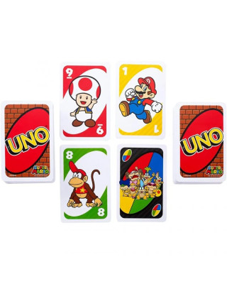 Društvena igra UNO - Super Mario - Card Game 