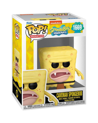 Bobble Figure Animation - SpongeBob Squarepants POP! - Caveman SpongeBob 