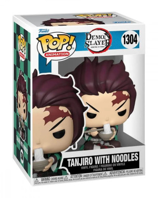 Bobble Figure Anime - Demon Slayer Kimetsu no Yaiba POP! - Tanjiro with Noodles 