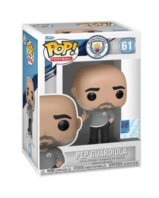 Bobble Figure Football - Manchester City POP! - Pep Guardiola 
