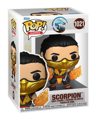 Bobble Figure Games - Mortal Kombat POP! - Scorpion 