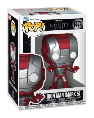 Bobble Figure Marvel - Avengers POP! Infinity Saga - Iron Man (Mark 5) 