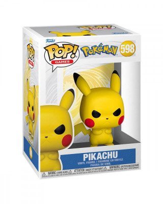 Bobble Figure Pokemon Pop! - Pikachu (grumpy) 