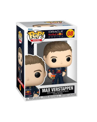 Bobble Figure Racing - Oracle Red Bull Racing F1 POP! - Max Verstappen #08 