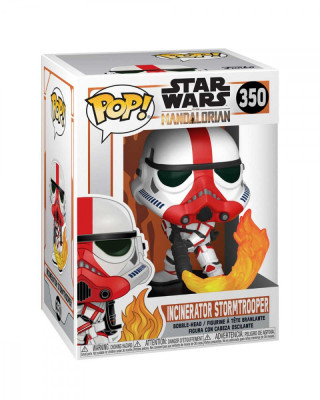 Bobble Figure Star Wars The Mandalorian Pop! - Incinerator Stormtrooper 