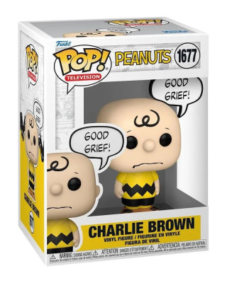 Bobble Figure Television - Peanuts - Charlie Brown Good Grief! 