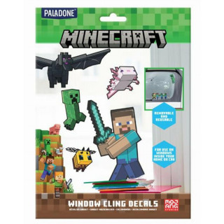 Nalepnice Paladone - Minecraft Window Cling Decals 