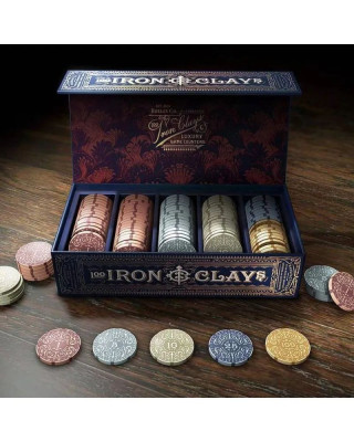 Čipovi za Poker Roxley  - Iron Clays 100 