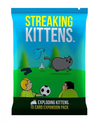 Društvena igra Exploding Kittens 2nd Expansion - Streaking Kittens 