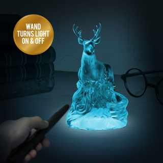 Lampa Paladone - Harry Potter - Patronus Light with Wand Remote Control 
