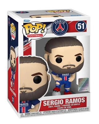 Bobble Figure Paris Saint-germain F.c. Pop! - Sergio Ramos 