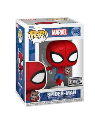 Bobble Figure Marvel - Spider-Man POP! - Spider-Man & Buddy Limited Edition 