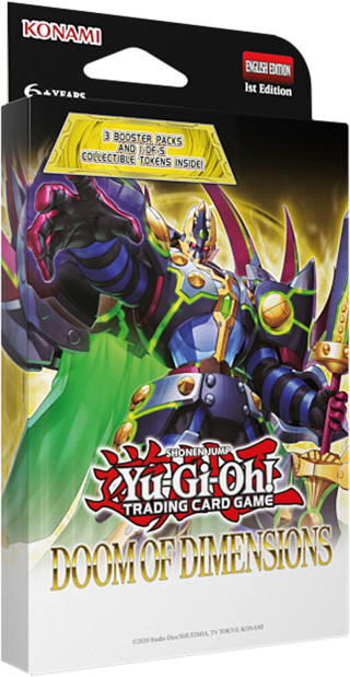 Društvena igra - Yu-Gi-Oh! - TCG Doom Of Dimensions 3 Tuckbox 