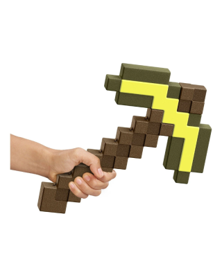 Replica Minecraft - Gold Pickaxe - Plastic 