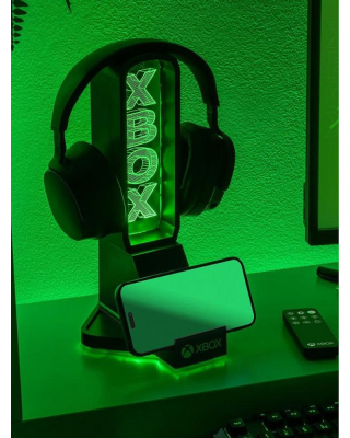 Stalak za slušalice Paladone - XBOX Headphone Stand With Light 