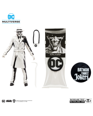 Action Figure DC Multiverse - Batman Three Jokers - The Joker - The Comedian Ske 
