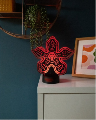 Lampa Stranger Things - Demogorgon Laser Etched 