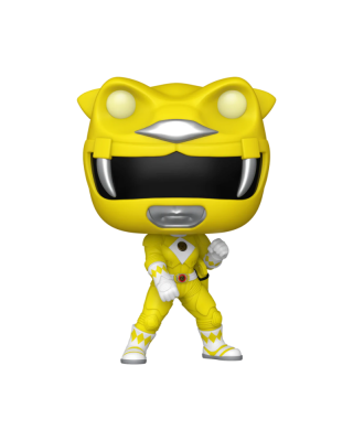 Bobble Figure Movies - Mighty Morphin Power Rangers POP! - Yellow Ranger 