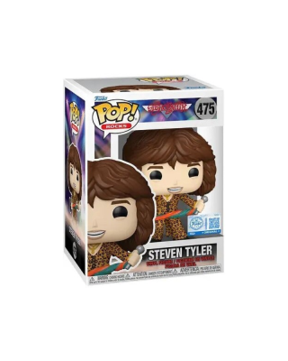 Bobble Figure Rocks - Aerosmith POP! - Steven Tyler (Leopard Outfit) #475 
