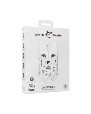 Miš White Shark - Dagonet WGM 5019 - White 