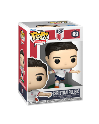 Bobble Figure Football - USA POP! - Christian Pulisic #69 