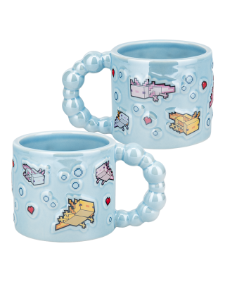 Šolja Paladone - Minecraft - Axolotl Bubble Shaped Mug 