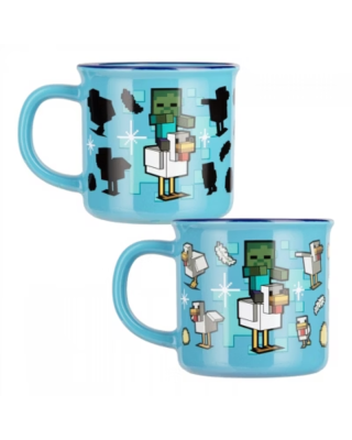 Šolja Paladone - Minecraft - Chicken Jockey Heat Change Mug 